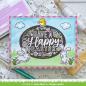 Preview: Lawn Fawn Stempelset "Giant Easter Messages" Clear Stamp