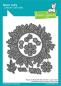 Preview: Lawn Fawn Craft Dies - Magic Iris Floral Wreath Add-On