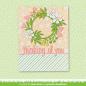 Preview: Lawn Fawn Craft Dies - Magic Iris Floral Wreath Add-On