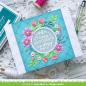 Preview: Lawn Fawn Craft Dies - Magic Iris Floral Wreath Add-On