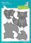 Preview: Lawn Fawn Craft Dies - Foxy Family