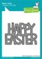 Preview: Lawn Fawn Craft Dies - Giant Happy Easter