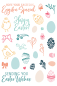 Preview: LDRS-Creative Easter Pirouette 4x6 Inch Clear Stamps