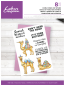 Preview: Crafters Companion - Camel Kisses and Wishes  - Clear Stamps