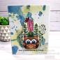 Preview: Woodware Owl Planter   Clear Stamps - Stempel 