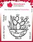 Preview: Woodware Succulent Display  Clear Stamps - Stempel 