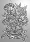 Preview: Gemini Peonies 3D Embossing Folder - Prägeschablone 3D - 