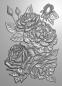 Preview: Gemini Roses 3D Embossing Folder - Prägeschablone 3D - 