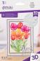 Preview: Gemini Tulips 3D Embossing Folder - Prägeschablone 3D - 