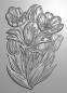 Preview: Gemini Tulips 3D Embossing Folder - Prägeschablone 3D - 