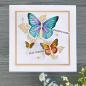 Preview: Spellbinders Die "Delicate Butterflies" Stanzschablone