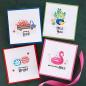 Preview: Spellbinders Stempelset "Many Greetings"