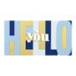 Preview: Spellbinders Die "Be Bold Color Block Hello You " Stanzschablone