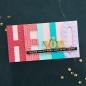 Preview: Spellbinders Die "Be Bold Color Block Hello You " Stanzschablone