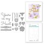 Preview: Spellbinders Die "Primrose Heart Façade " Stanzschablone