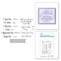 Preview: Spellbinders Stempel & Stanzset "Just a Note Sentiments & Tag Stamp & Die Set"