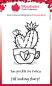 Preview: Woodware Heart Cactus  Clear Stamps - Stempel 