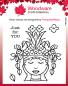 Preview: Woodware Lady Planter   Clear Stamps - Stempel 