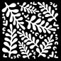 Preview: Woodware Modern Leaves Stencil   - Schablone