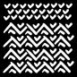 Preview: Woodware Tribal Stencil - Schablone