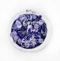 Preview: Picket Fence Studios Purple Bottlecap Flowers  Sequin Mix - Streuteile 