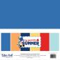 Preview: Echo Park "My Favorite Summer" 12x12" Coordinating Solids Paper - Cardstock