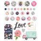 Preview: Simple Stories   Happy Hearts  Decorative Brads