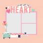 Preview: Simple Stories Die Cuts Cardstock  Simple Pages Pieces With All My Heart