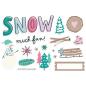 Preview: Simple Stories Die Cuts Cardstock Simple Pages Pieces Snow Much Fun