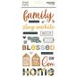 Preview: Simple Stories -  Hearth & Home  - Foam Stickers 