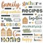 Preview: Simple Stories -  Hearth & Home  - Foam Stickers 