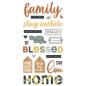 Preview: Simple Stories -  Hearth & Home  - Foam Stickers 