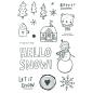 Preview: Simple Stories -  Feelin' Frosty - Clearstamp - Stempel