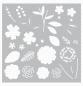 Preview: My Favorite Things "Flower Bouquet Builder" Stencil 6x6"