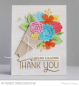 Preview: My Favorite Things "Flower Bouquet Builder" Stencil 6x6"