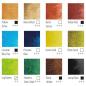 Preview: Vaessen Creative - Aquarellfarbe Natur 12 Farben