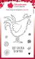 Preview: Woodware Fuzzie Friends Clara The Chicken   Clear Stamps - Stempel 