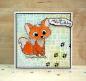 Preview: Woodware Fuzzie Friends Freddie Fox   Clear Stamps - Stempel 