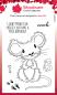 Preview: Woodware Fuzzie Friends Maisie The Mouse   Clear Stamps - Stempel 