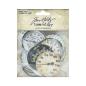 Preview: Tim Holtz - Idea Ology " Gauge Dials" - runde Industrieelmente aus Papier 