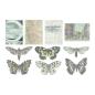 Preview: Tim Holtz - Idea Ology " Transparent Things" - Kunstoff Schmetterlinge und Elemente