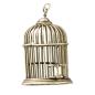 Preview: Tim Holtz - Idea Ology "Assemblage Pendant Birdcage" - Metall Charms Vogelkäfig