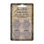 Preview: Tim Holtz - Idea Ology "Halloween Quote Seals" - Metall Siegel