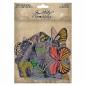 Preview: Tim Holtz - Idea Ology "Transparent Wings" - Kunstoff Schmetterlinge und Elemente