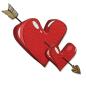 Preview: Sizzix Thinlits Craft Die - Thinlits die set Lovestruck colorize