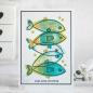 Preview: Woodware Build A Fish  Clear Stamps - Stempel 