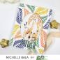 Preview: Picket Fence Studios Momma and Baby Giraffes Stencil - Schablone