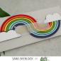 Preview: Picket Fence Studios Slim Line Curvy Rainbow  Die (SDCS-149)