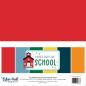 Preview: Echo Park "First Day Of School" 12x12" Coordinating Solids Paper - Cardstock