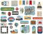 Preview: Carta Bella "Road Trip" Ephemera - Stanzteile